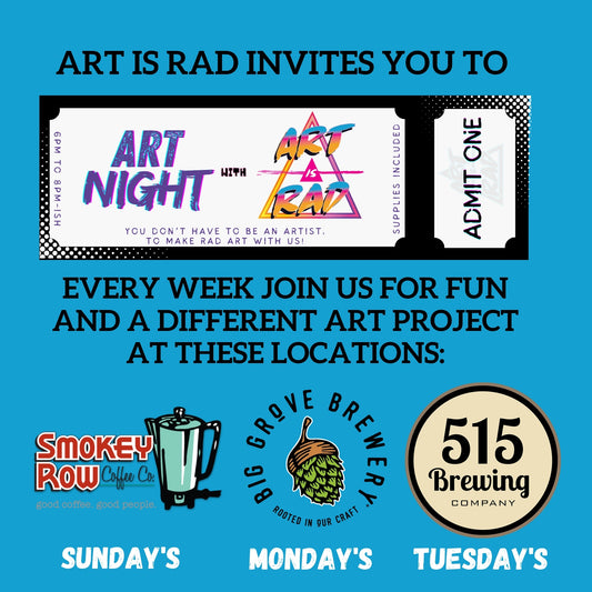Art Night Ticket - Reserve Your Spot