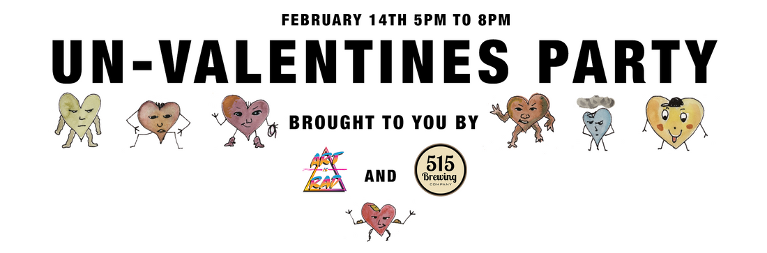 Un-valentines day party at 515 Brewing Company
