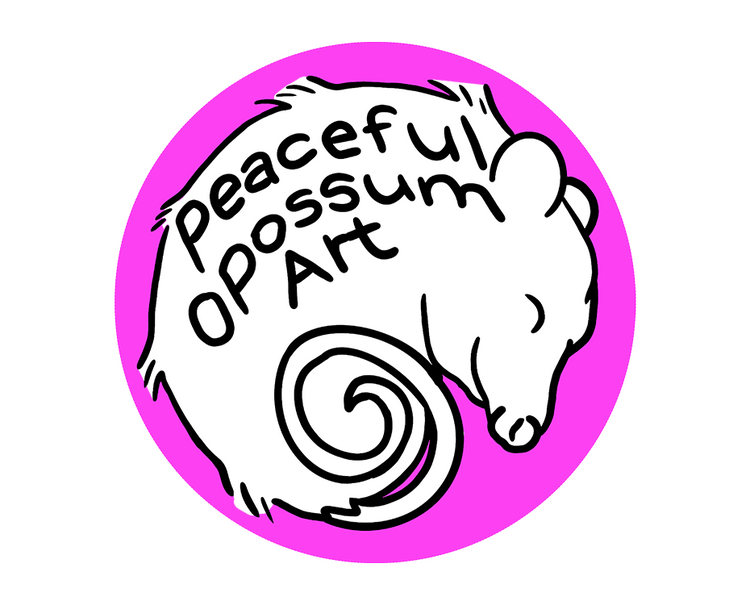 A Peaceful Opossum