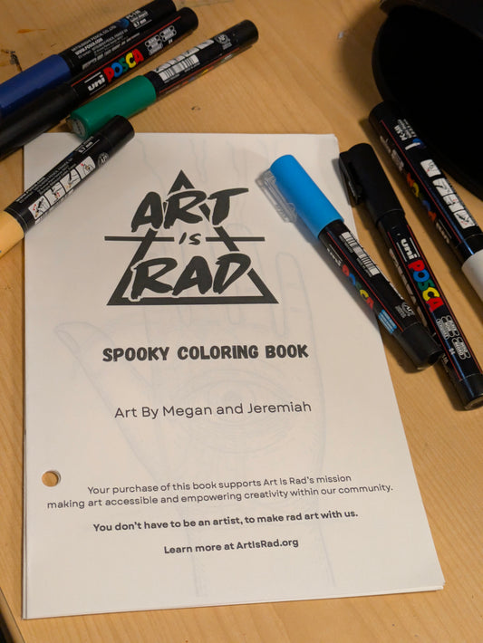 Spooky Coloring Book