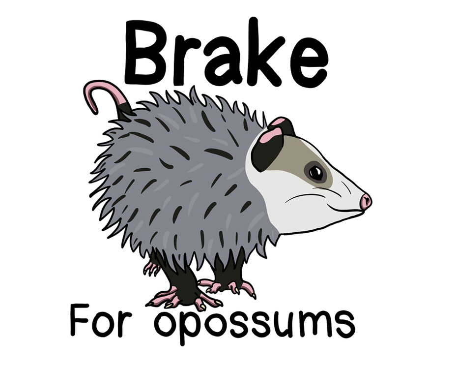 stickers By Peaceful Opossum Art