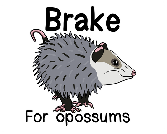 stickers By Peaceful Opossum Art